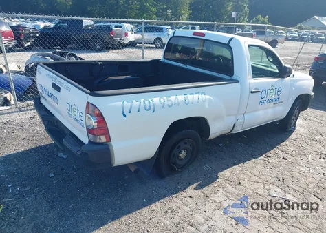 2009 Toyota Tacoma z USA, uszkodzony, nr VIN 5TENX22N49Z670833